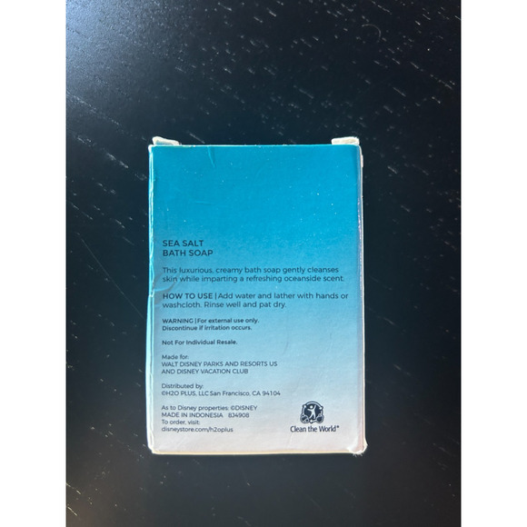 Disney Resort H20+ Sea Salt Bath Soap - 6 Boxes - Picture 2 of 3